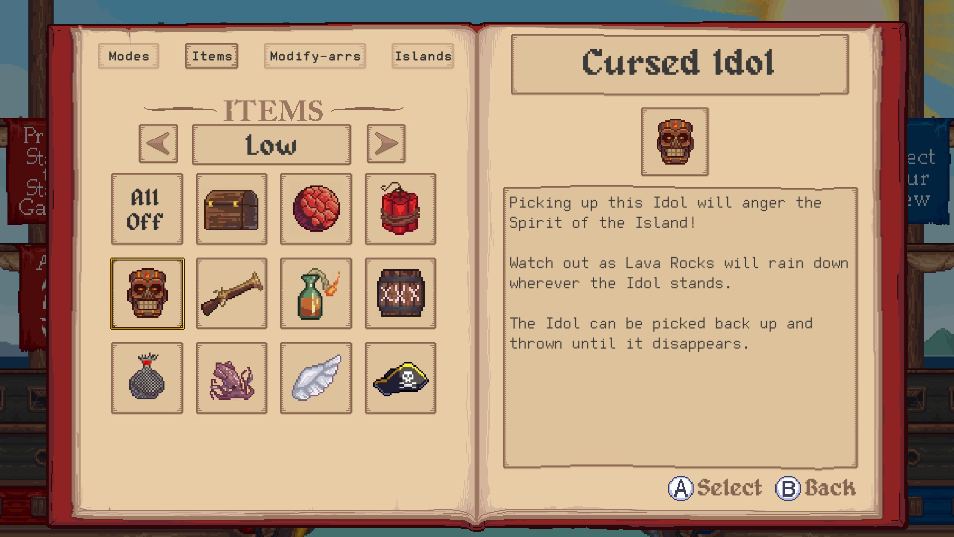 Play with loads of items and modify-arrs